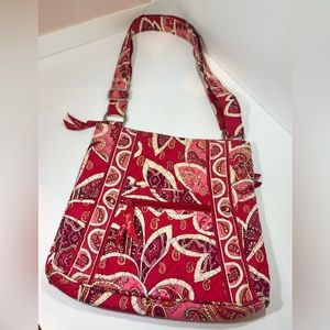 Vera Bradley Hipster Crossbody Purse - Rosy Posies *Retired*